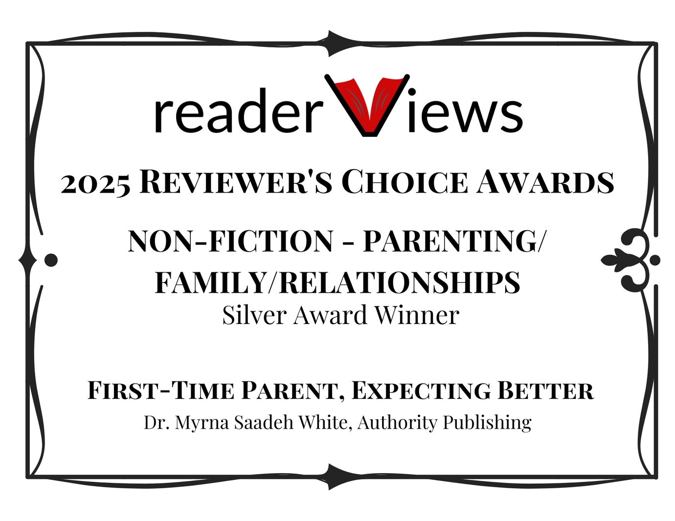 Our Book Just Won a 2025 Reader Views Literary Award!